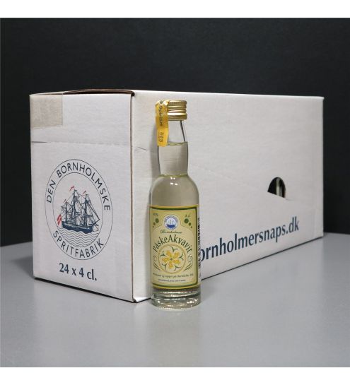 Den Bornholmske Spritfabrik Påskeakvavit 40%, 4cl.