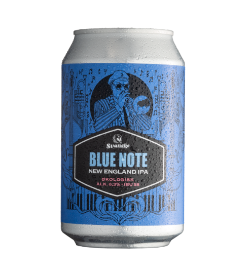Svaneke bryghus Økologisk Blue Note New England IPA, 33 cl.