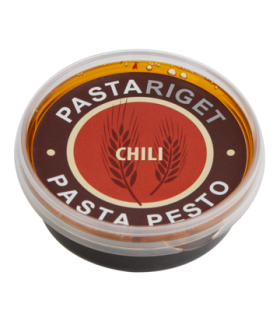 Pastariget Pasta pesto med Chili (stop madspild)