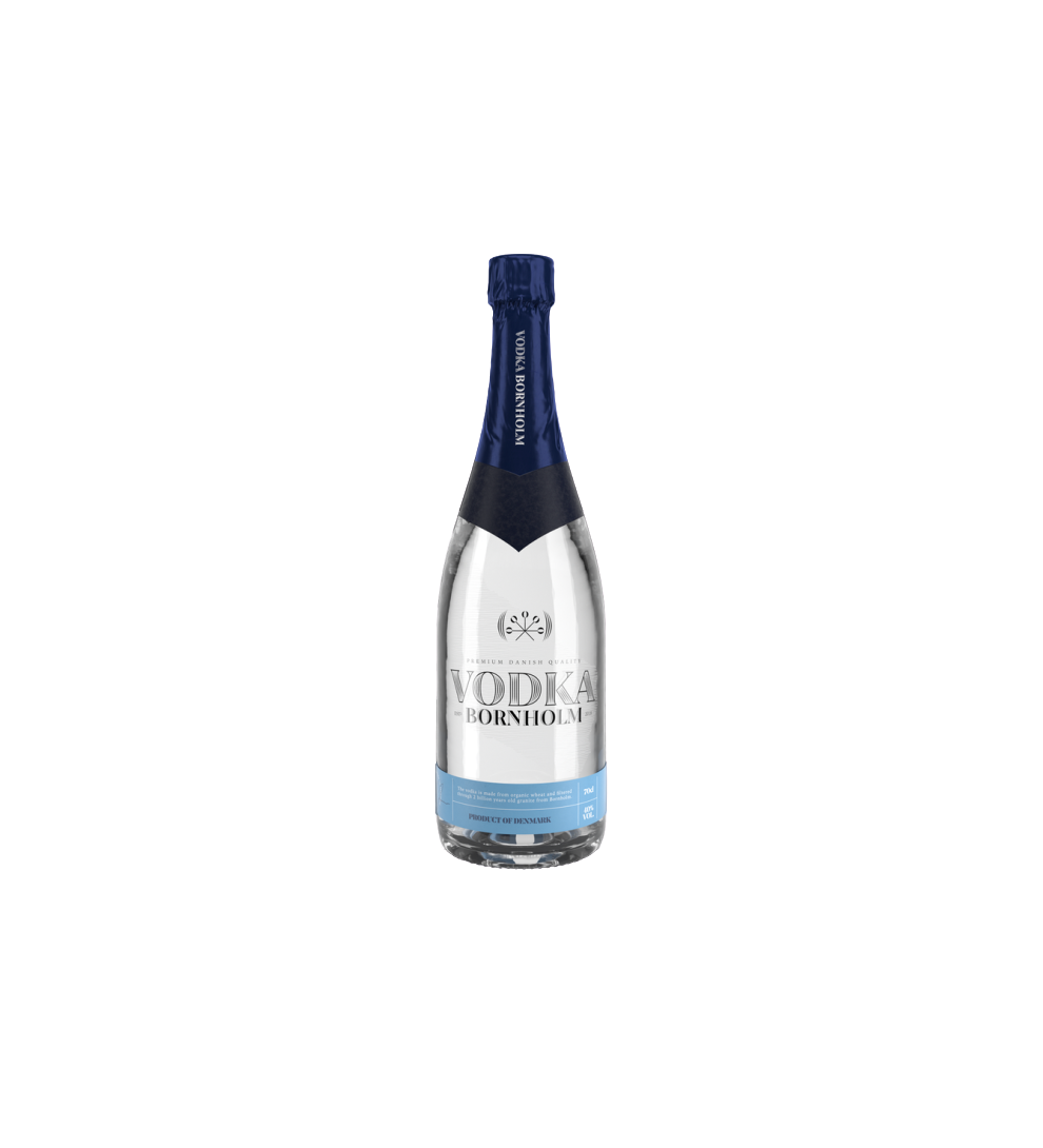 Snaps Bornholm Økologisk Vodka 70cl. 40% u/æske