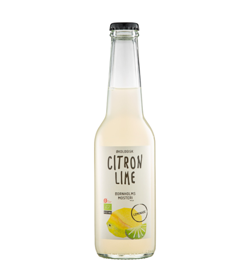 Bornholms Mosteri Økologisk Citron/Lime Lemonade, 275 ml.