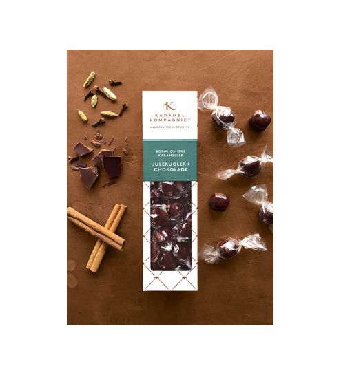Karamel kompagniet Julekugler i chokolade