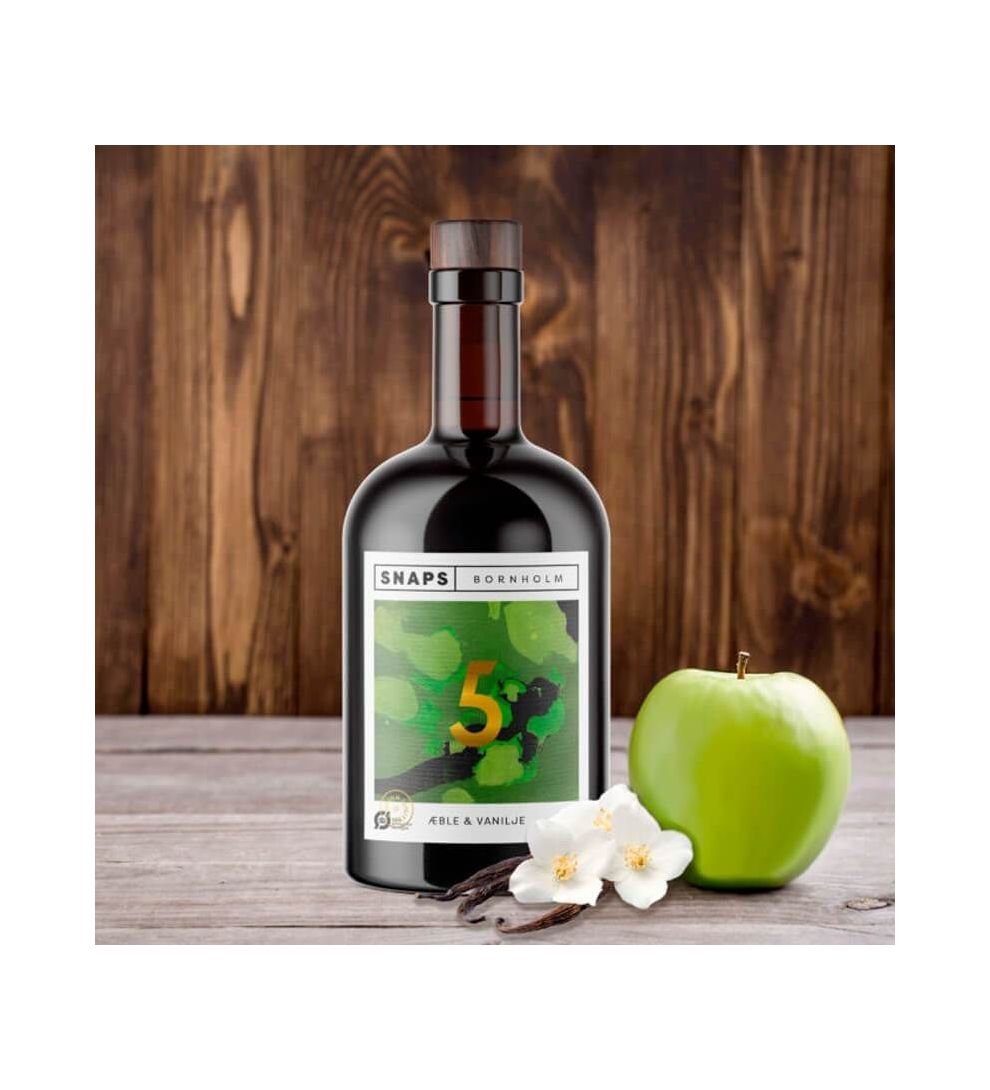 Snaps Bornholm № 5 Limited Edition Æble og vanilje snaps