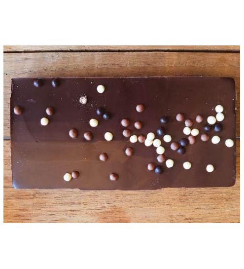 Svaneke chokoladeri plade Dark Milk Karamel Crisp Chokolade