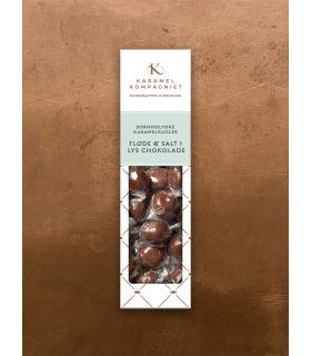 Karamel kompagniet Fløde & Salt i Chokolade Håndlavede Karameller