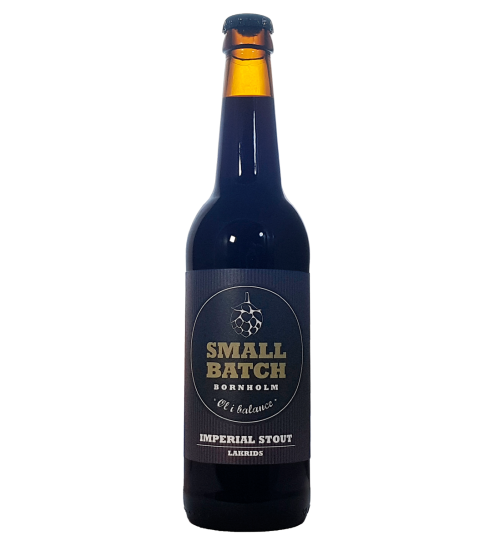 Small Batch Imperial Stout Lakrids, 50cl.